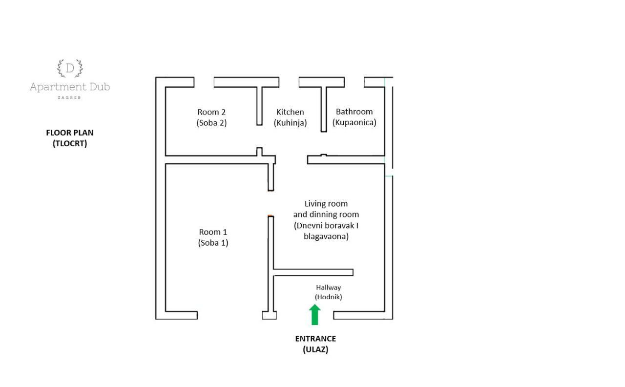 Dub Apartments Zagreb - Free Parking 객실 사진
